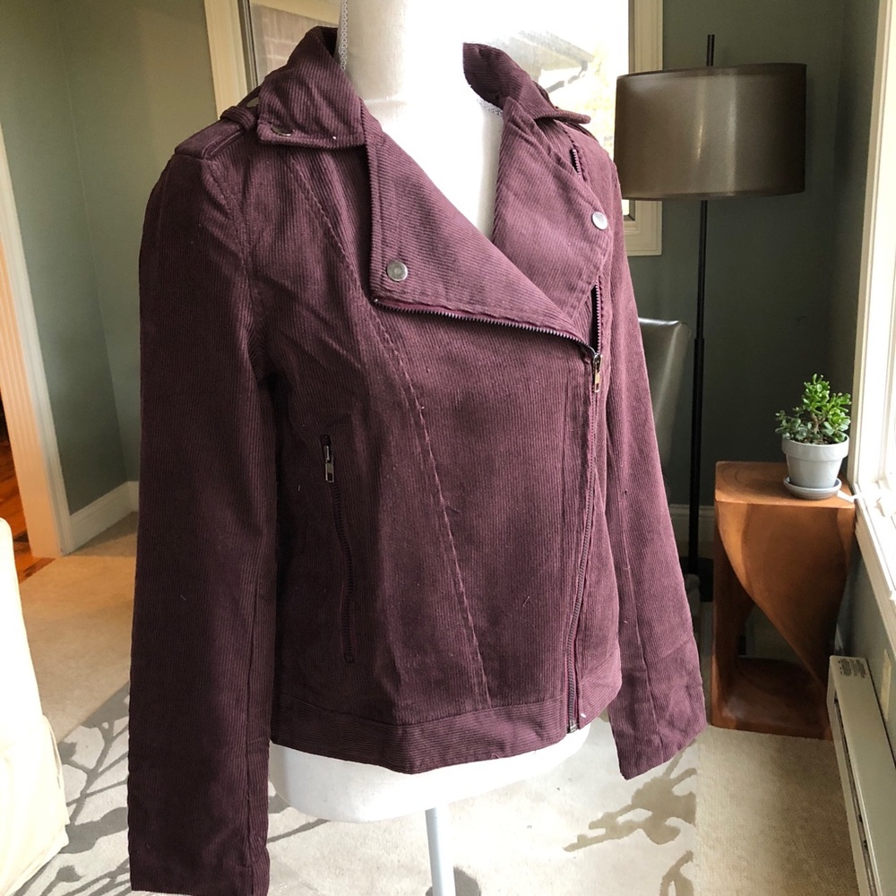 🆕❗️LAST ONE❗️ALUNA LEVI CORDUROY MOTO JACKET - Picture 3 of 6